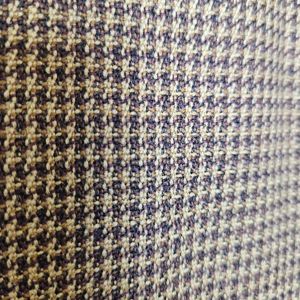 Vintage Rafaella Houndstooth Wool High Rise Pleated Trousers Pants Size 6 - Picture 5 of 13